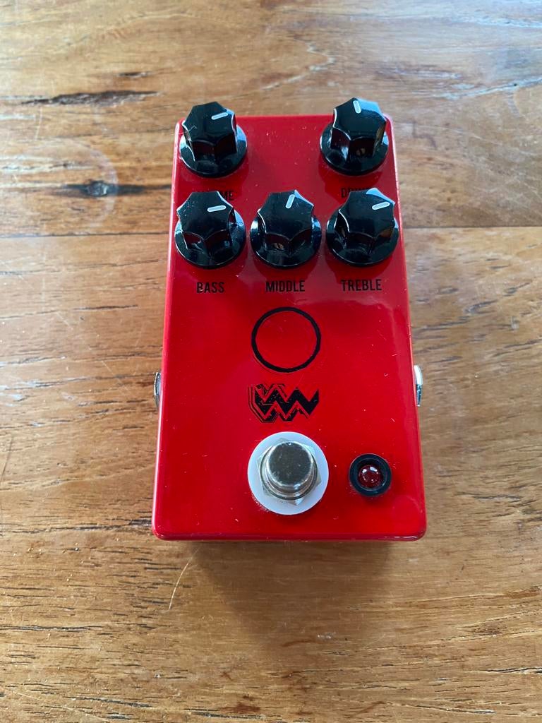JHS Angry Charlie V3 Distortion Pedaal, Ophalen of Verzenden, Zo goed als nieuw, Distortion, Overdrive of Fuzz
