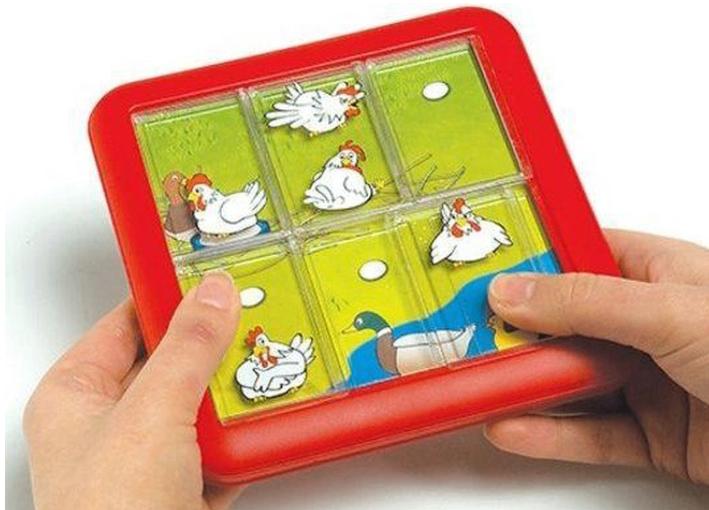 Smart Games Chicken Shuffle - Schuif puzzel kippen, Ophalen of Verzenden