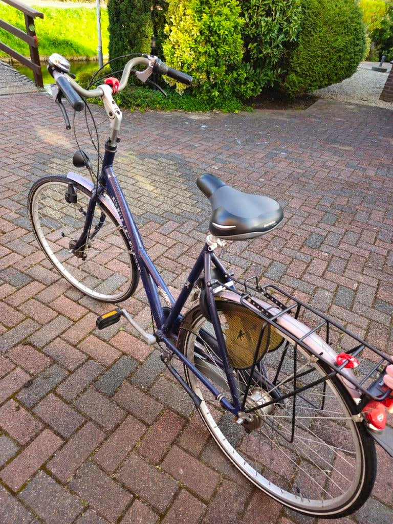 HOGE DAMESFIETS PEUGEOT Deauville. Lang ongebruikt, Ophalen, Gebruikt, Versnellingen, 56 cm of meer