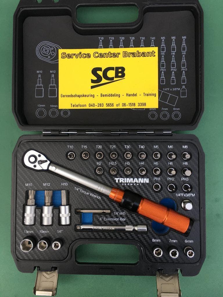 Trimann 32 delig momentsleutel set 5 / 25 Nm, Ophalen of Verzenden
