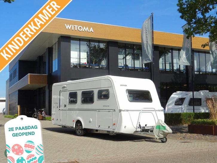 Eriba Novaline 515 Met stapelbed, Caravans en Kamperen, Caravans, Bedrijf, tot en met 6, 1250 - 1500 kg, Standaardzit, Eriba, Dwarsbed