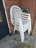 tuinstoelen, Ophalen, Gebruikt, Kunststof, Stapelbaar