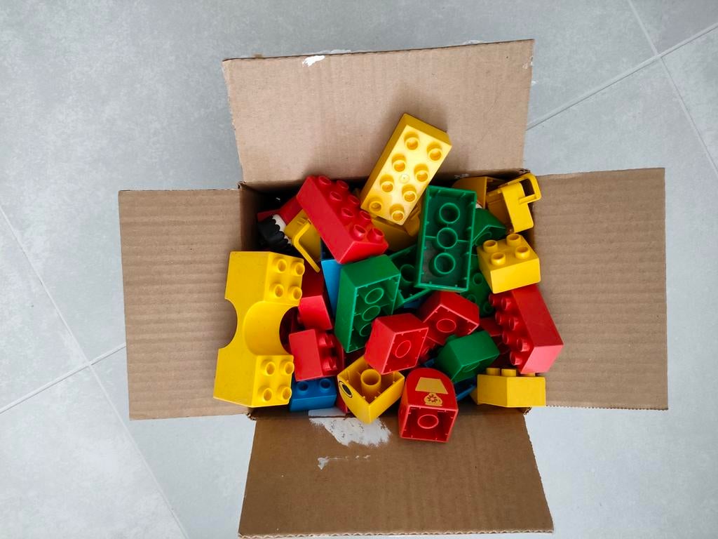 Duplo lego, Kinderen en Baby's, Speelgoed | Bouwstenen, Ophalen, Gebruikt, Overige merken