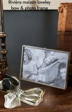 RIVIÈRA MAISON FRENCH GLASS LIJST & RM STRIK BOW, Minder dan 50 cm, Metaal of Aluminium, Nieuw, Ophalen of Verzenden