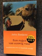 Een regen van eeuwig vuur; door Arita Baaijens #Sahara, Boeken, Ophalen of Verzenden, Gelezen, Arita Baaijens, Afrika