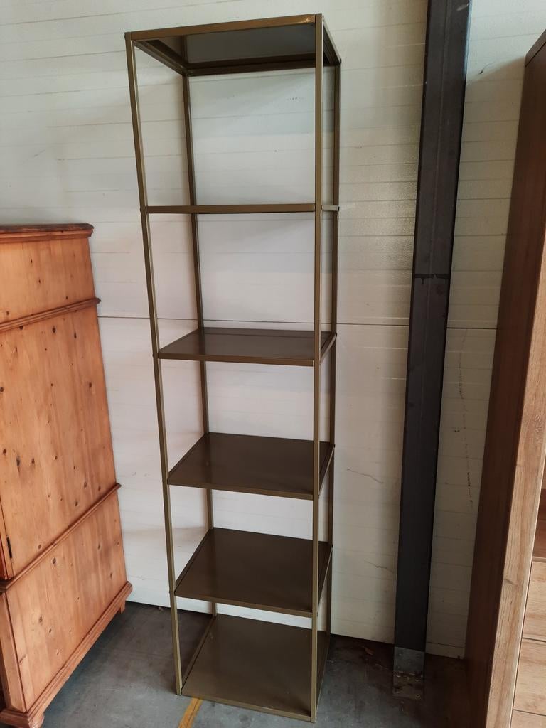 Metalen stellingkast met 4 schappen, Ophalen, Gebruikt
