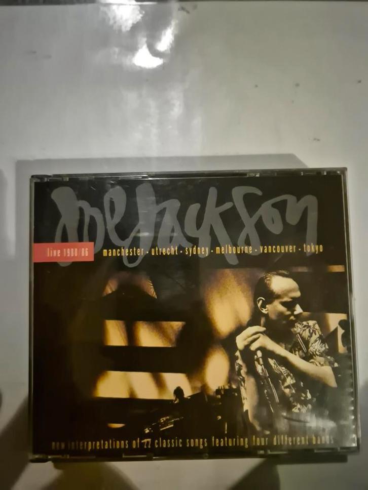 Joe Jackson - Live 1980/86. 2cd. 1988, Cd's en Dvd's, Cd's | Rock, Gebruikt, Poprock, Ophalen of Verzenden