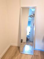 Spiegel met zilverkleurige (matte) lijst - Trendhopper, Ophalen, Minder dan 50 cm, Gebruikt, 100 tot 150 cm