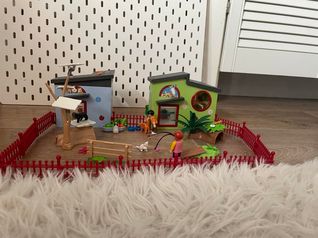 Playmobil dierenopvang sets, Ophalen, Gebruikt