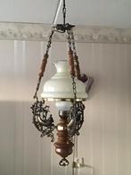 Hanglamp, Ophalen, Zo goed als nieuw, Glas, 75 cm of meer