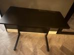 Bijzettafel- computertafel in hoogte verstelbaar zwart, Huis en Inrichting, Bureaus, Ophalen, In hoogte verstelbaar, Zo goed als nieuw