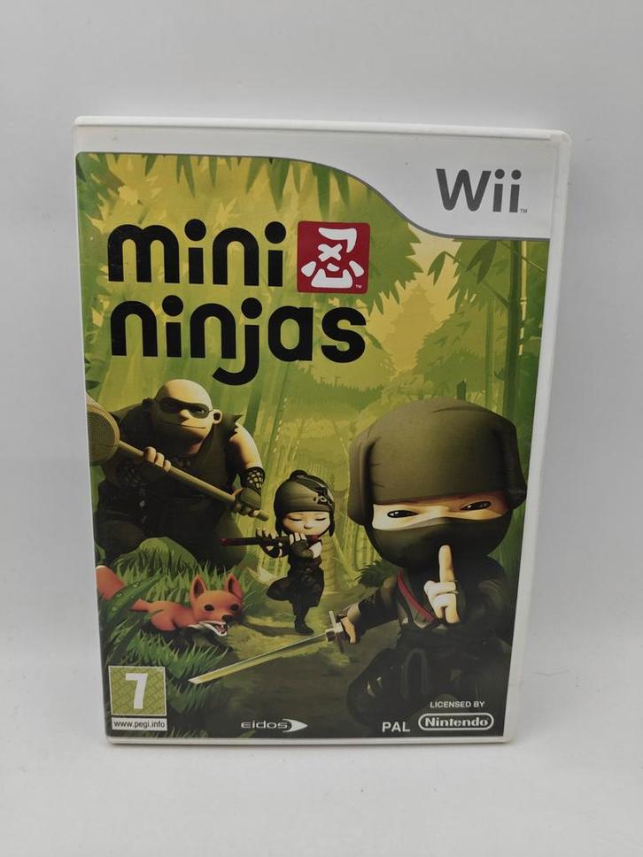 Mini Ninjas - Nintendo Wii, Spelcomputers en Games, Games | Nintendo Wii, Gebruikt, Avontuur en Actie, 1 speler, Vanaf 7 jaar