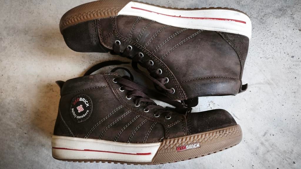 Red Brick veiligheidsschoenen maat 43, Kleding | Heren, Schoenen, Bruin, Red Brick, Ophalen of Verzenden, Werkschoenen