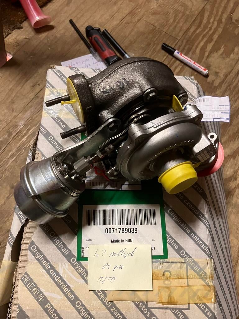 Turbo Fiat Doblo/Punto 1.3 Multijet, Ophalen of Verzenden, Nieuw, Fiat