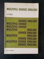 A.F. Bolt - Multiple choice English, Gelezen, Engels, Ophalen of Verzenden, Bolt