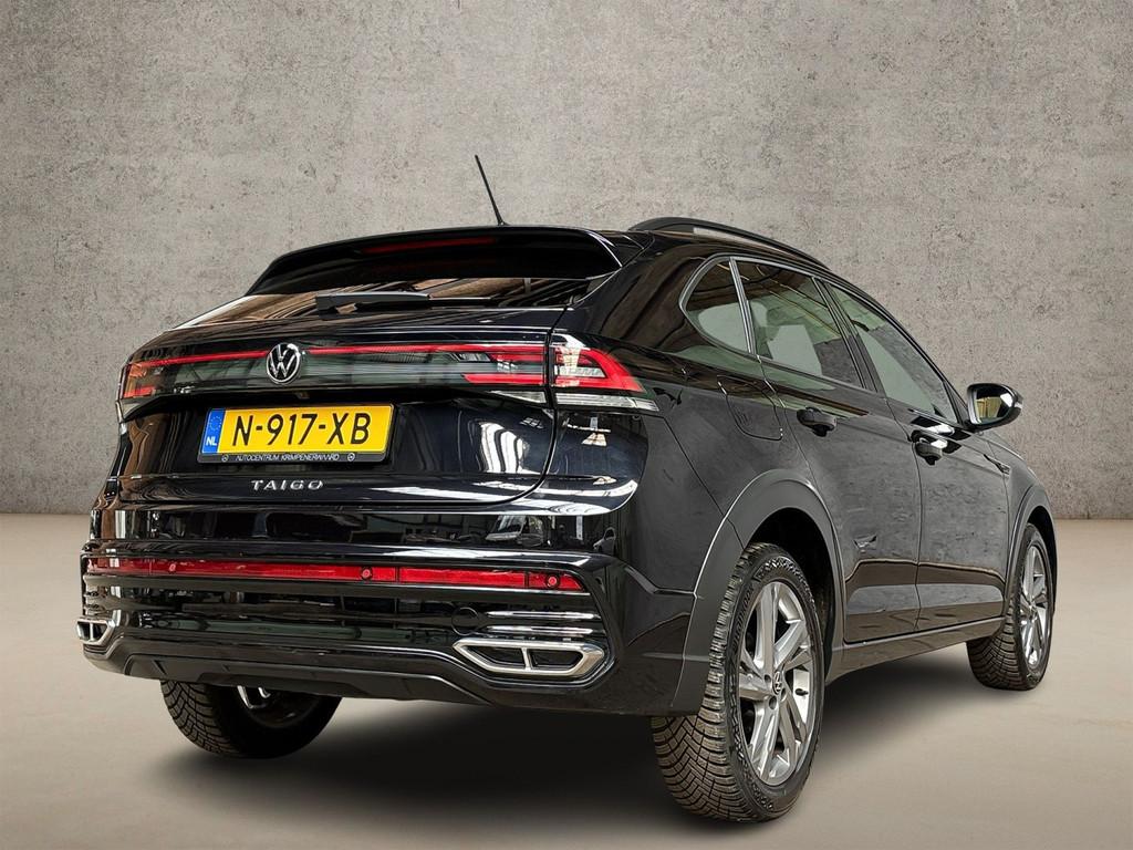 Volkswagen Taigo 1.0 TSI R-Line Automaat (2X R-LINE, VIRTUAL, Auto's, Volkswagen, Gebruikt, Alcantara, Zwart, Origineel Nederlands