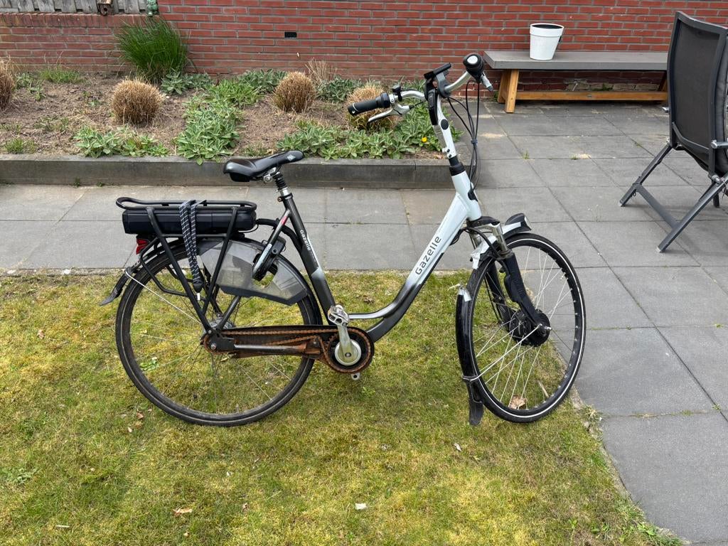 Gazelle e bike, Minder dan 30 km per accu, Gebruikt, Ophalen of Verzenden, 55 tot 59 cm