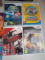 4 Wii spellen: 2x super Mario, overkill en Transformers, Gebruikt, Vanaf 18 jaar, 1 speler, Ophalen of Verzenden