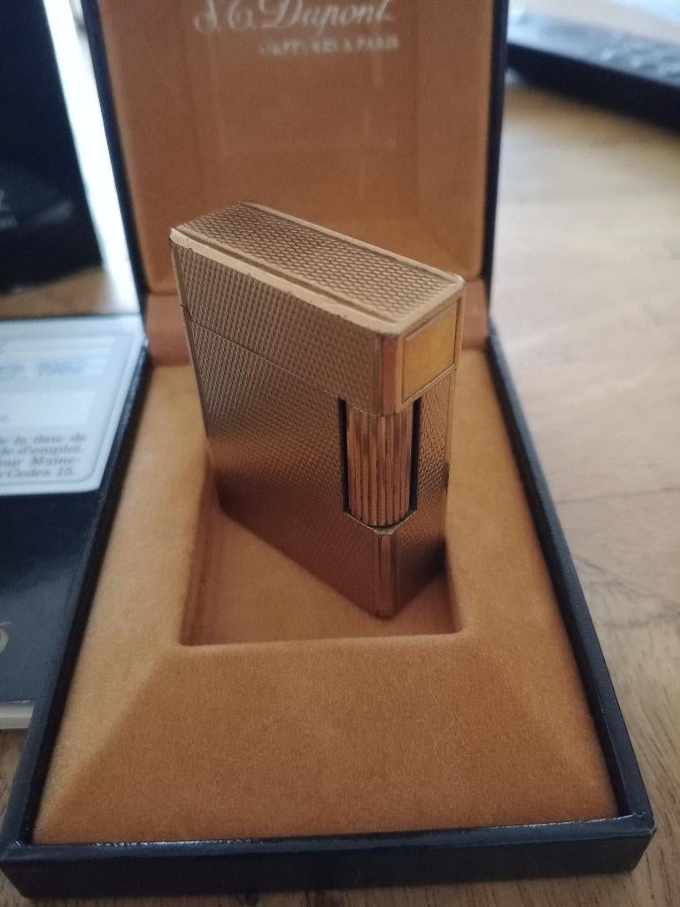 S.T. Dupont Lady Aansteker - Vintage 1982, Ophalen of Verzenden, Gebruikt, Aansteker