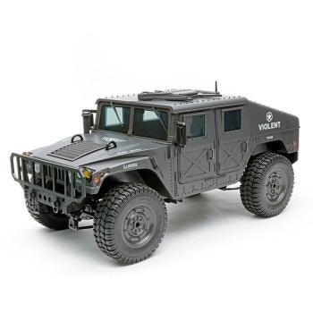 E-ZEE RC Hummer Military Truck 1:16 EZ-G2069BK, Elektro, Auto offroad, Nieuw, Ophalen of Verzenden