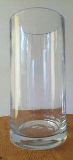 Vintage design glazen vaas, jaren 70, Huis en Inrichting, Woonaccessoires | Vazen, Overige kleuren, Ophalen of Verzenden, Minder dan 50 cm