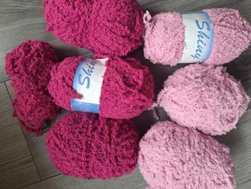 Shiny (6 x bol 50 gram) Breigaren/ haakgaren beschikbaar voor biedingen