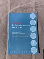 Heleen Weyers - De sociale werking van recht, Ophalen of Verzenden, Zo goed als nieuw, Heleen Weyers; John Griffiths