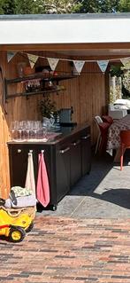 Cozze buitenkeuken - RVS Werkblad 180 x 60 cm - Ingebouwde a, Tuin en Terras, Buitenkeukens, Ophalen, Nieuw