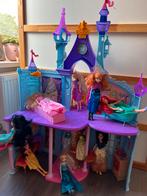 Disney Prinsessen kasteel incl 10 prinsessen, Gebruikt, Ophalen of Verzenden