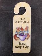 Beatrix Potter Deur Hanger Flopsy Bunnies, Nieuw, Ophalen of Verzenden, Nieuw, Dier