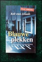 BLAUWE PLEKKEN - Rob van Schaik - Politiewerk de hectiek van, Boeken, Detectives, Zo goed als nieuw, Verzenden