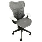 Herman Miller Mirra 2 Grijs Refurbished Bureaustoel, Ophalen of Verzenden, Gebruikt, Grijs, Bureaustoel