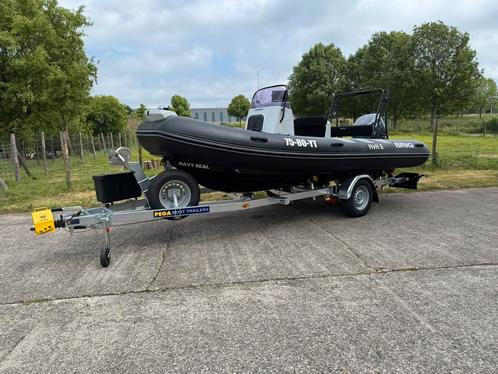 Brig navigator rib yamaha autolube 115pk, Watersport en Boten, Rubberboten, Zo goed als nieuw, Overige merken, Overige materialen