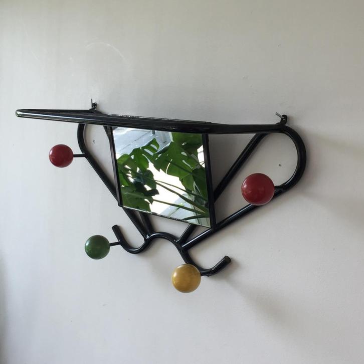OPRUIMING Fifties Sputnik Frans design kapstok Roger Feraud, Huis en Inrichting, Woonaccessoires | Kapstokken, Gebruikt, Wandkapstok