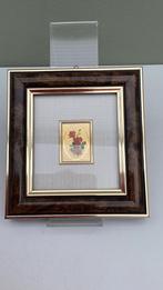 Vintage 23K Gold Leaf schilderijtje, Verzenden