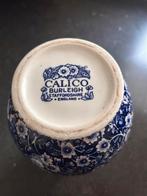 Calico Burleigh Vaas - 21cm - Perfecte Staat, Huis en Inrichting, Blauw, Aardewerk of Porselein, Ophalen of Verzenden, Zo goed als nieuw
