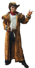 Halloween kostuum Horror Cowboy, Kleding | Heren, Carnavalskleding en Feestkleding, Onbekend, Overige maten, Ophalen of Verzenden