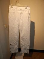 Studio Anneloes wide fit witte voorjaars broek knopen Als Ni