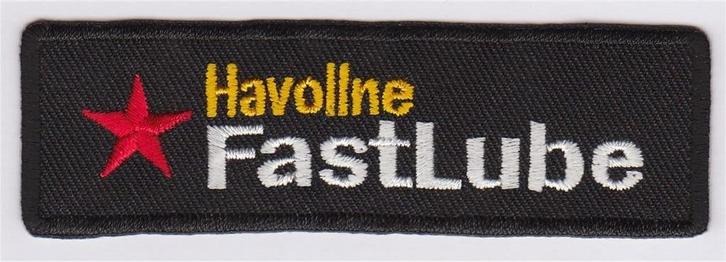Texaco Havoline Fastlube stoffen opstrijk patch embleem #3, Motoren, Accessoires | Stickers, Verzenden