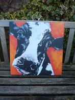 canvas art print koe (Pieternel), Ophalen