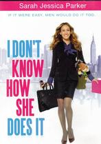 I Don't Know How She Does It - ( Sarah Jessica Parker ), Alle leeftijden, Ophalen of Verzenden, Zo goed als nieuw, Romantische komedie