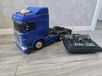 Tamiya Scania 6x4 met licht en geluid, Hobby en Vrije tijd, Modelbouw | Radiografisch | Auto's, Gebruikt, Schaal 1:14, Auto onroad