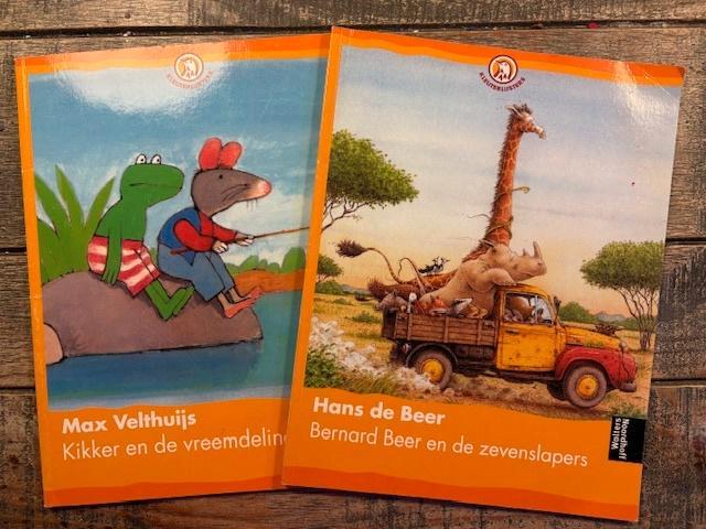 2 kleuterlijsters.Hans de Beer en Max Velthuijs, Boeken, Kinderboeken | Kleuters, Gelezen, Sprookjes, Ophalen of Verzenden