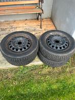 Winterbanden met velgen voor Peugeot 107, C1 en Aygo, Ophalen, Gebruikt