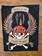 Sworn to fun loyal to None biker rebel vintage backpatch, Ophalen of Verzenden, Zo goed als nieuw