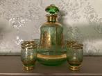 Art Deco likeurset Booms glas, Antiek en Kunst, Ophalen of Verzenden