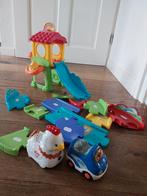 VTech Zoef Zoef dieren Kim kip, Claire cabrio Toet Toet auto, Ophalen of Verzenden, Gebruikt