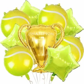 Tennis folie ballonnen set racket met bal beschikbaar voor biedingen