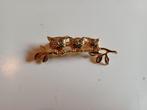 Vintage Broche 6 cm, Ophalen of Verzenden, Zo goed als nieuw, Overige materialen