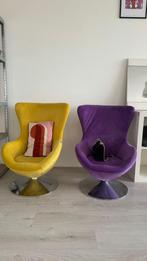 Egg chair, price per chair. 85*60 cm, Huis en Inrichting, Fauteuils, Zo goed als nieuw, Ophalen